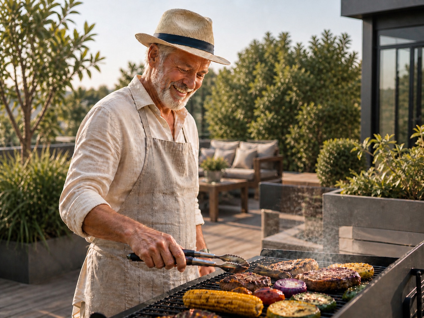 Gemeinsames Essen und Sommerabende im Freien