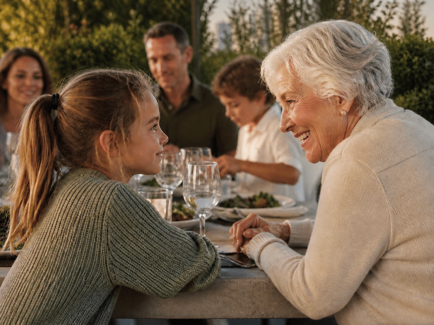 Gemeinsame Zeit mit Familie und Besuch